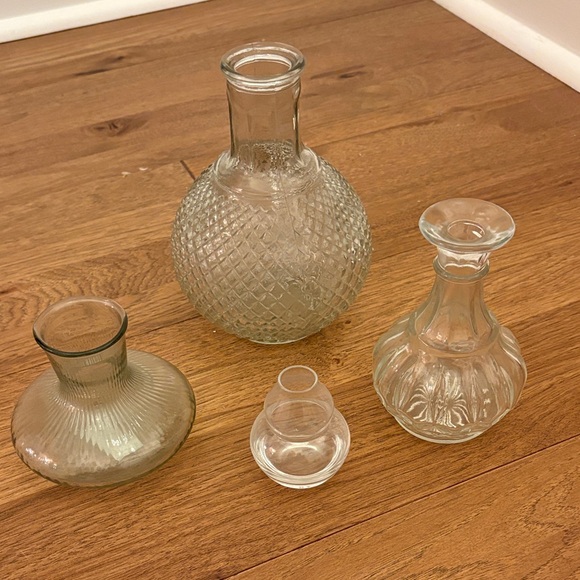 Other - Glass Vase Collection - Clear
